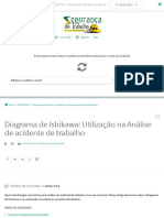 Diagrama de Ishikawa Na Análise de Acidente de Trabalho PDF