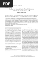 Finding The Genomic Basis of Local Adaptation: Pitfalls, Practical Solutions, and Future Directions