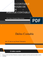 Delito Contable, Lavado de Activos y Defraudacion Tributaria