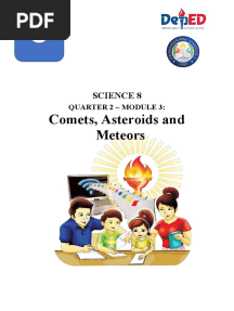 Meteors Comets, Asteroids And: Science 8
