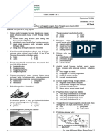 Bank Soal Uji Coba PTS 1 SMP Kelas 7 IPS (Bentuk Dan Potensi Muka Bumi)