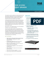 Ixia Vision Edge 40 (E40) Network Packet Broker: Highlights