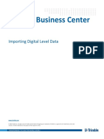 Importing Digital Level Data