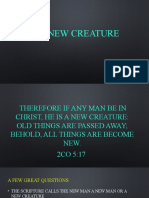 The New Creature - Gary Scalf - 10-04-20