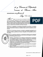 Ley Provincia BA 15134 - Adhiere Ley Micaela PDF