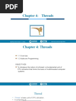 Chapter 4: Threads: Silberschatz, Galvin and Gagne ©2013 Operating System Concepts - 9 Edition