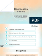 TUGAS KELOMPOK DESAIN EKSPERIMEN - SIMPLE LINEAR REGRESSION (Kunti)