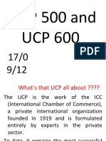 UCP 500 and UCP 600