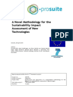 A Novel Methodology For The Sustainability Assessment of New Technologies PDF