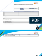 Acta Oficial de Con Formación Del Comité Directivo Del Club de Ciencia y Tecnología