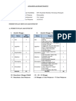 Distribusi Alokasi Waktu