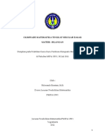 Materipelatihanolimpiadebagigurusdlengkap2 PDF