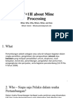 5W+1H Mine Processing - Ibham Yamin