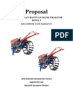 Proposal Handtraktor Roda 2 (Harapan)