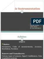 Electronic Instrumentation: Prepared by Zalak Patel Asst Prof. Ec Department