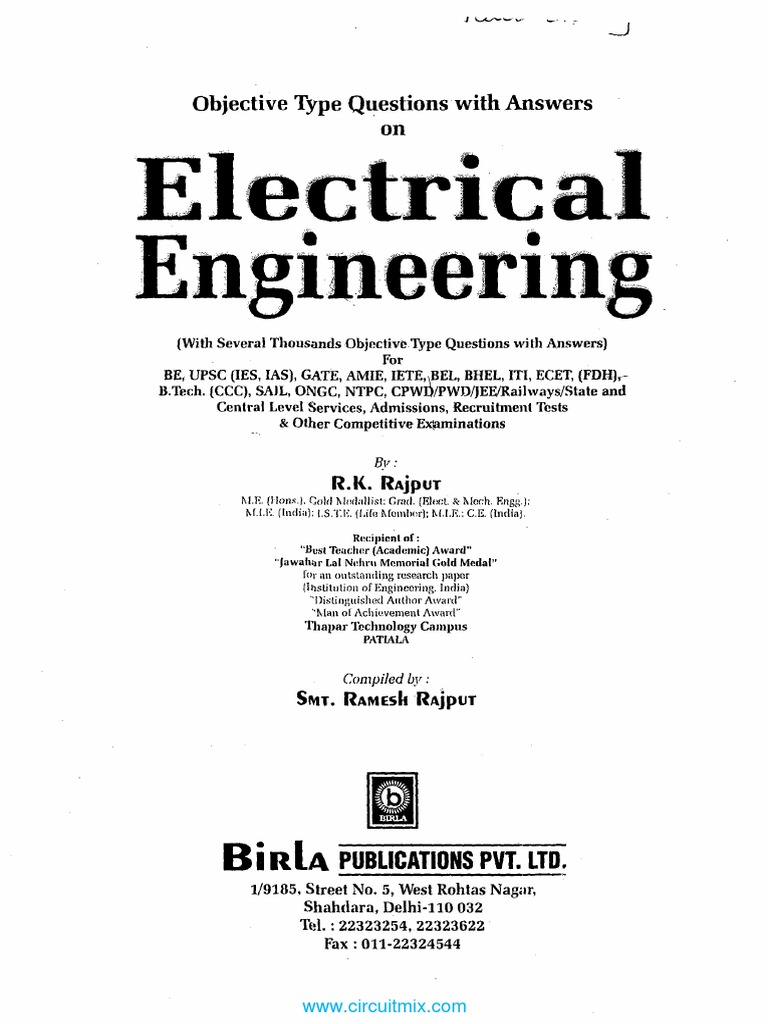 100 MCQ On Rectifiers and Converters RK Rajput PDF PDF