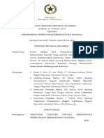 Peraturan Presiden Republik Indonesia Nomor 65 Tahun 2015 Tentang Kementerian Perencanaan Pembangunan PDF