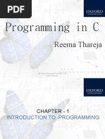 Programming in C Reema Thareja | PDF