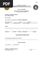 Special Exam Form 4