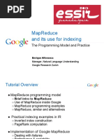 ESSIR MapReduce For Indexing