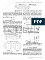 Cost Comparison of RCC Girder and PSC Girder