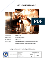 Learning Module 5 - BARTENDING