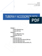 Tuberia Accesorio Inoxidable INPROTEC