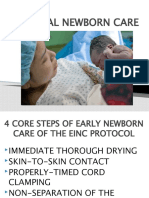 Essential Intrapartum and Newborn Care