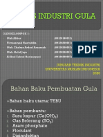 Industri Gula Kelompok 1 PDF