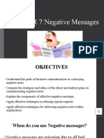 Negative Messages - CH7pptx