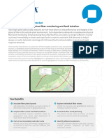 Ensemble Fiber Director: GIS-based, Real-Time Physical Fiber Monitoring and Fault Isolation