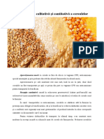 Recepţia Calitativă Şi Cantitativă A Cerealelor