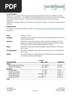 Technical Data Sheet Hifax CA 10 A