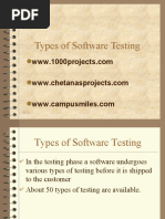 Types of Software Testing Powerpoint Presentation