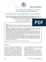 Population Coverage To Reach Universal Health Coverage in Selected Nations: A Synthesis of Global Strategies