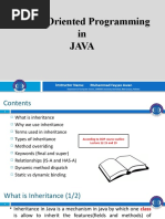 Lecture - Slides - OOP - BCS - SP20-MFayyaz Week 1-2