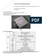 DMX512 Decoder Operating Instructions: 1.feature