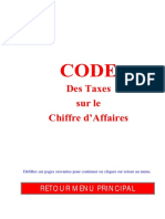 Code des Taxes sur le Chiffre d'Affaires