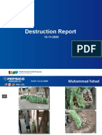 Destruction Report: Document Title Goes Here 1