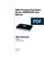N600 Wireless Dual Band Router WNDR3400 User Manual: Netgear, Inc