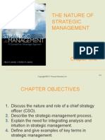 The Nature of Strategic Management: Chapter One