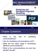 Designing and Managing Integrated Marketing Communications