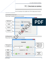 TP - 2 Structures de Controle