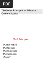 Seven Principles of Effective Communication | PDF | Communication | Grammar