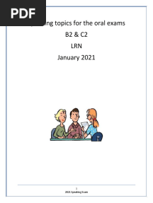LRN Speaking Syllabus 2021 b2 c2 January 2021-Unlocked PDF
