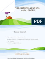Topics: General Journal and Ledger