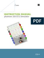 Instruction Manual: Phantom 320 ECG Simulator