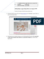 Procedure To Install Moserbaer Crypto Token Driver To Connect VPN