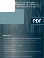 Bioinspired Clustering Approach For A Collaborative Beamforming in Wireless Sensor Networks (WSNS)