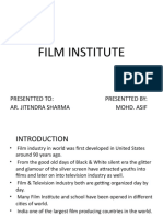 Site Analysis Film Institute